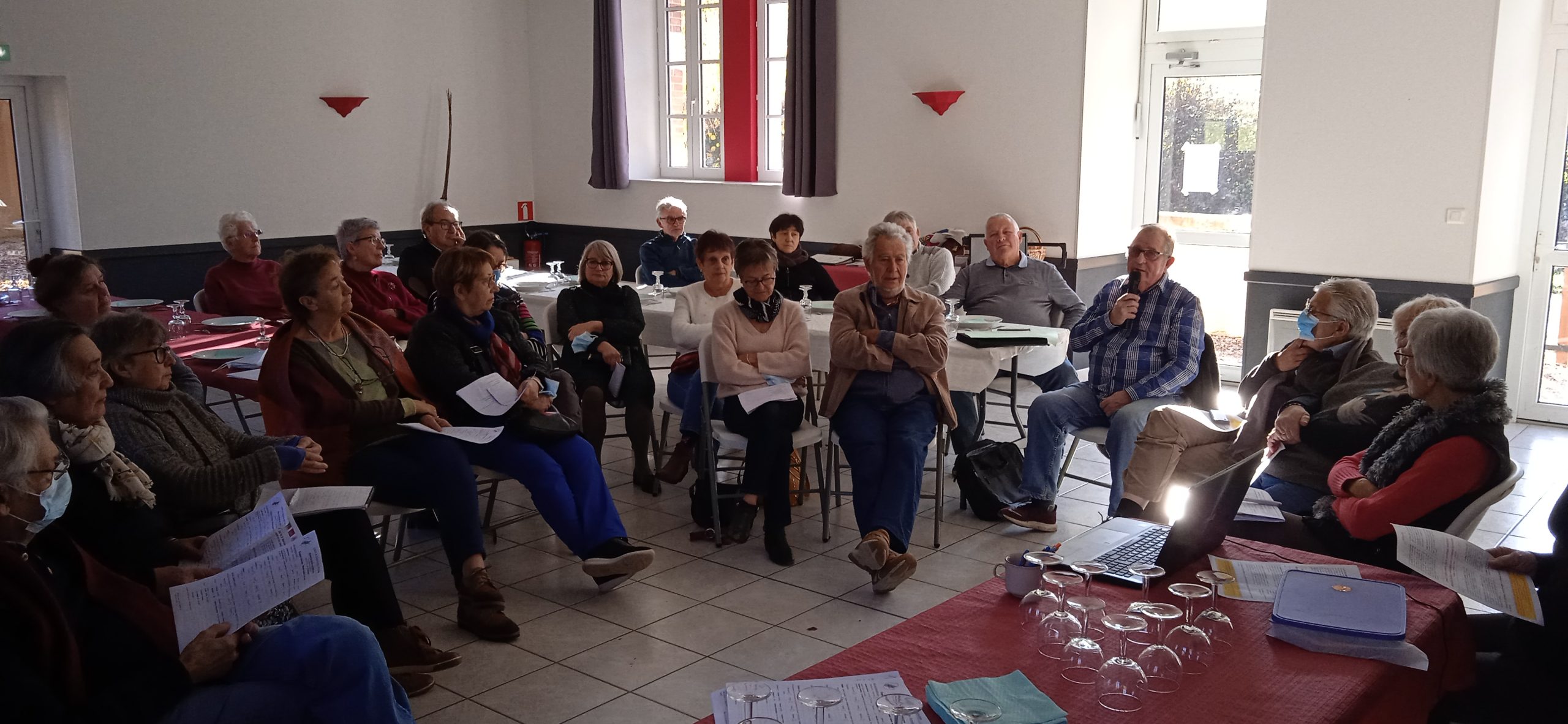 6 novembre 2025 Rencontre annuelle des adhérents et adhérentes de l'antenne LSR21 AMC